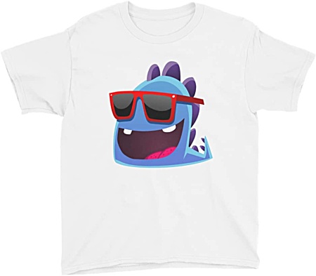 Children's designer fashion - Funky Dragon Tshirt