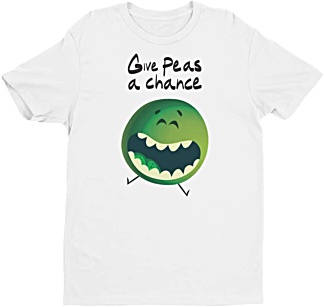 Give Peas A Chance Men's Tshirt