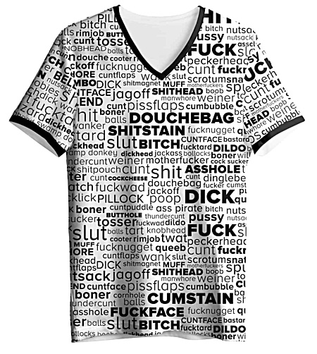 English Swear Words Rude T shirt for Women - Rude Swear Shirt - Cuss t-shirt