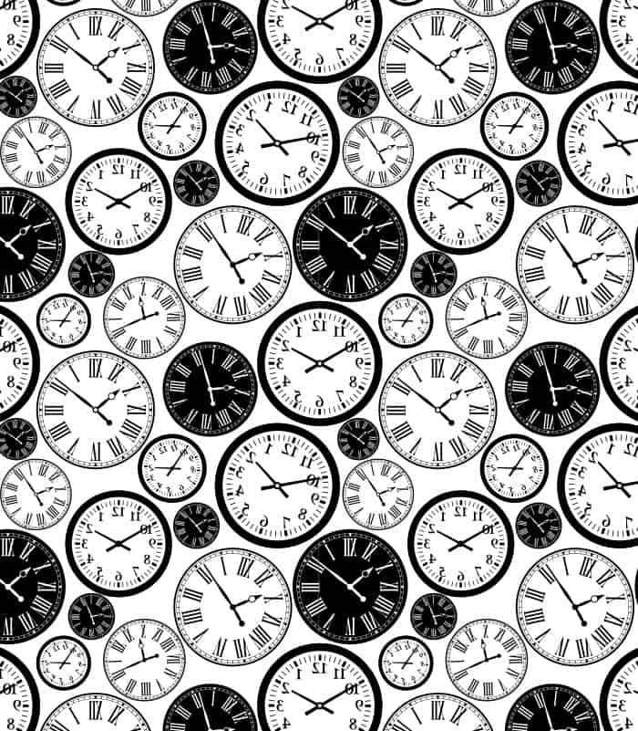 Clock Pattern Leggings - Designed By Squeaky Chimp T-shirts & Leggings
