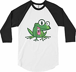 Frog Designer Baseball Tshirt