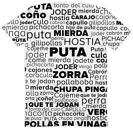 Spanish Swear Words - Women's Short Sleeve Tshirt