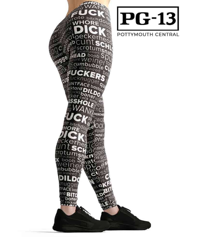 Pittsburghese Word Cloud Pittsburgh Leggings - Designed By Squeaky Chimp  T-shirts & Leggings