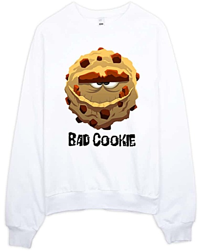 Bad Cookie Hooded Sweathirt - Hoodies