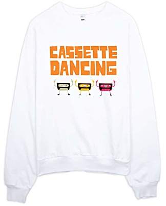 Casette Dancing Retro Sweatshirt