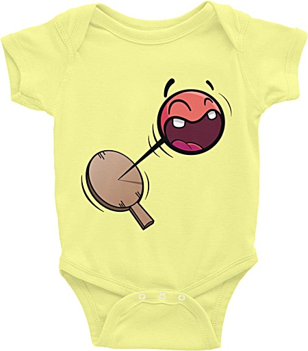 Paddle Ball baby infant designer onesie
