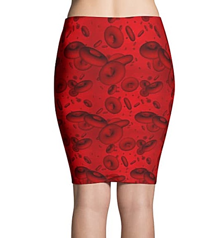 Red Blood Cells Skirt