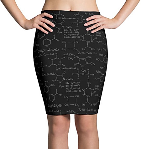 Chemistry Formula & Equation Skirt