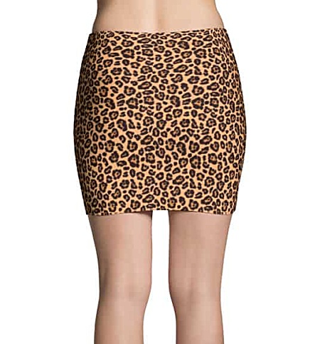 Sexy Leopard Skin Mini Skirt