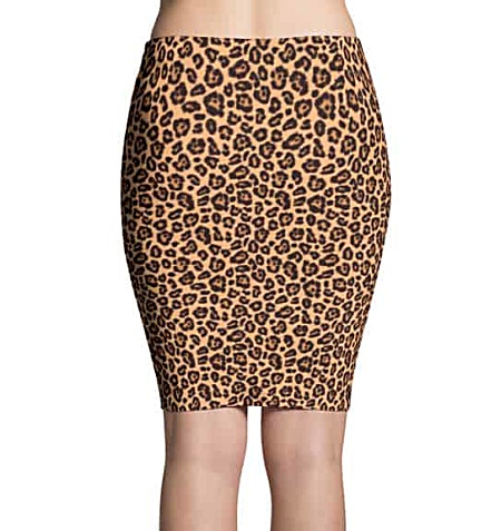 Leopard Skin Skirt