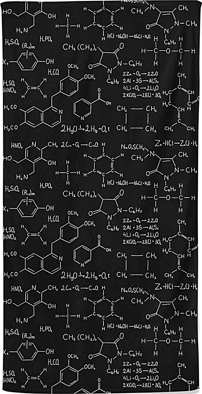 Formula & Science Chemistry Beach Towel