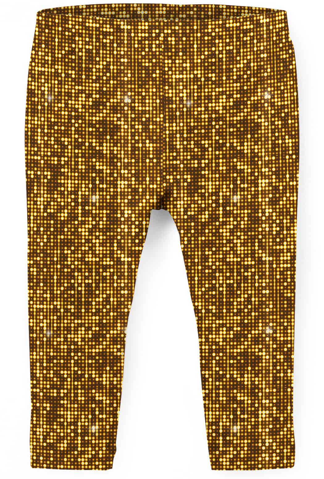 Shimmer Leggings-Gold