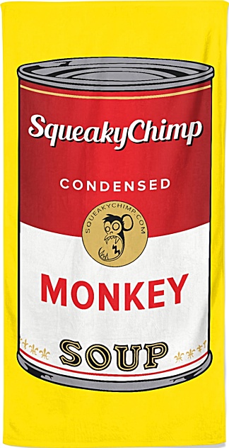 Monkey Soup Beach Towel