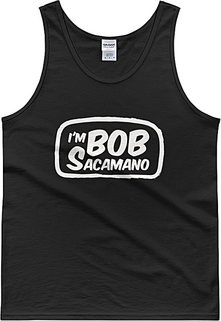 I’m Bob Sacamano Seinfeld Baseball Unisex Tank Top