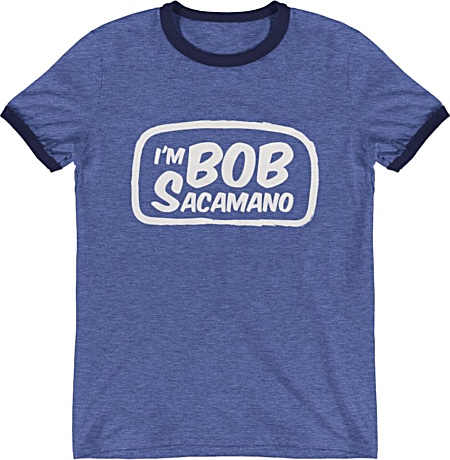 I am Bob Sacamano T-shirt - Seinfeld TV Serious