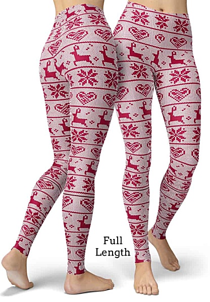 Ugly Christmas Sweater Leggings - Best Christmas Gifts