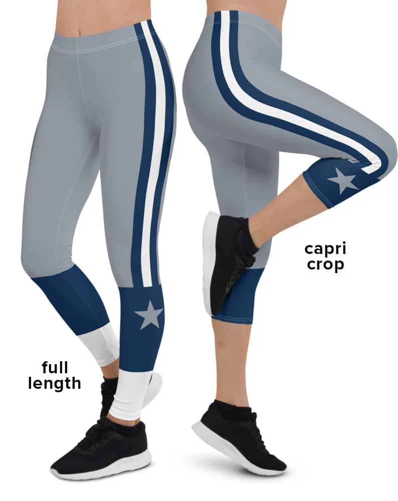 Houston Texans Football Uniform Yoga Sports Leggings - Sporty