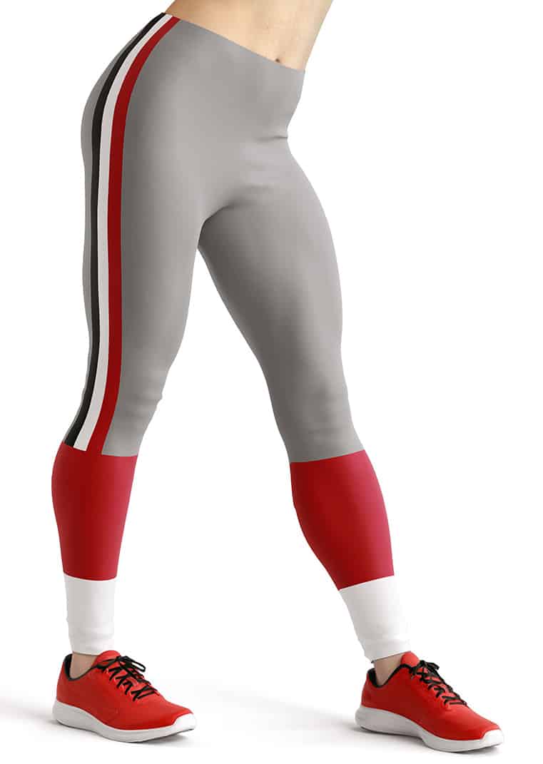 Georgia Bulldogs Game Day Football Leggings - Designed By Squeaky