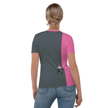 Creative Painter T-shirt - Women's Short Sleeve Top
