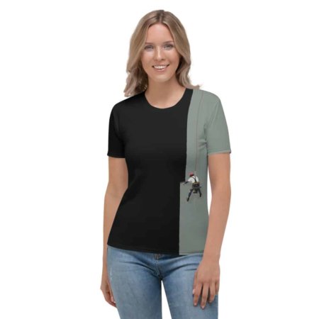 Creative Painter T-shirt - Women's Short Sleeve Top