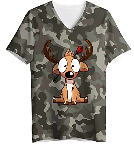 Camouflage t shirt - Bow Hunting Season - Deer Hunter shirt - hunting shirts