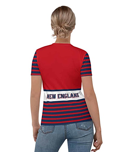 NFL Football New England Patriots T-shirt Tee for Women