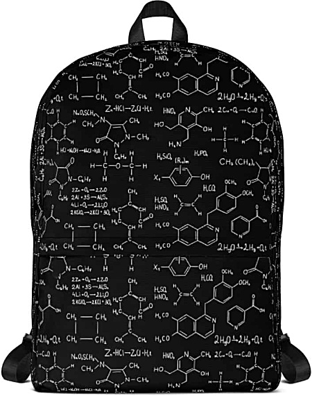 Chemistry Formula Backpack - Math & Equation bags