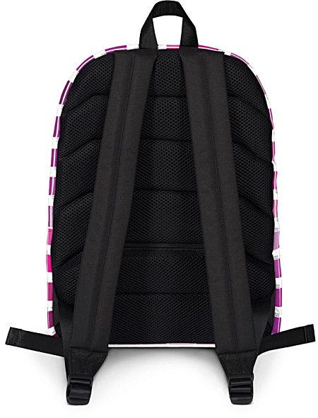 Pink Color Pantone Backpack for Graphic Designers