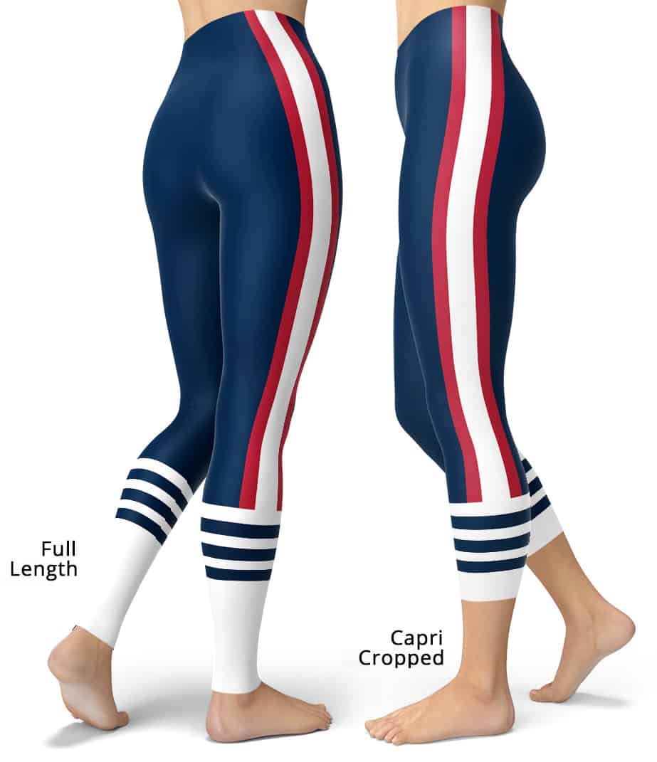 New England Patriots Game Day Leggings - Designed By Squeaky Chimp ...