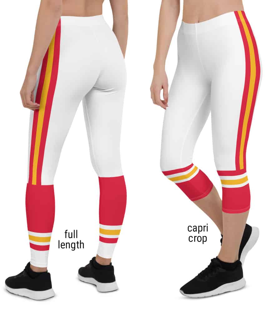 Kansas City Chiefs Game Day Kids Leggings - Designed By Squeaky Chimp  T-shirts & Leggings