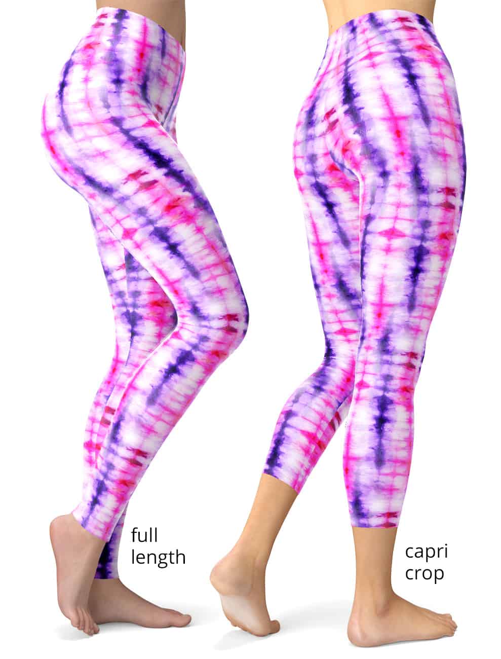HUE Leggings Tie Dye Denim Skimmer Purple Dyed Festival Hippie Pants L for  sale online
