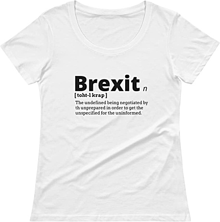 Rude Brexit T-shirt tshirt tee government political women girl girls