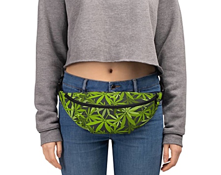 marijuana, cannabis, hemp, pot, weed, dope, ganja, splif leaf plant bumbag bumbag bag hip packs fanny pack belt