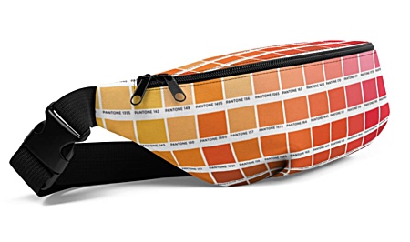 trendy designer graphic color colors block art artist pantone bumbag bumbag bag hip packs fanny pack belt