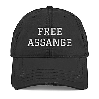 Free Assange Baseball Cap Julian Assange Press Journalist Freedom Wikileaks