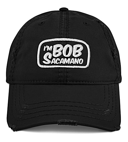 Seinfeld Kramer Bob Sacamano baseball cap hat gift christmas