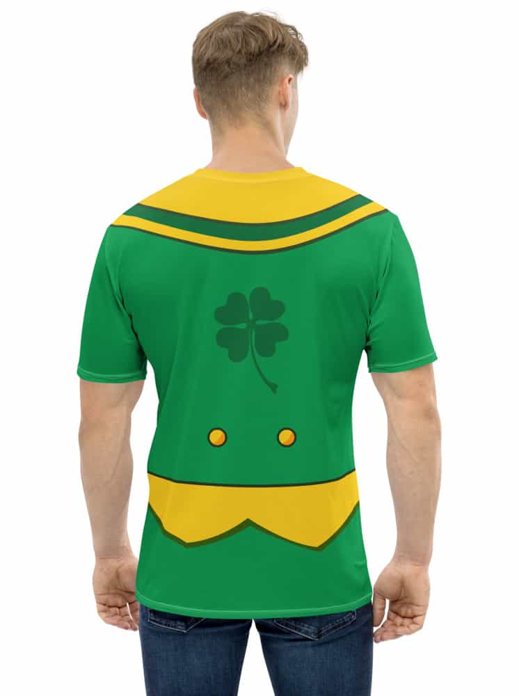 St Patrick's Day Leprechaun Suit T-shirt- Men's Short Sleeve - Designed ...
