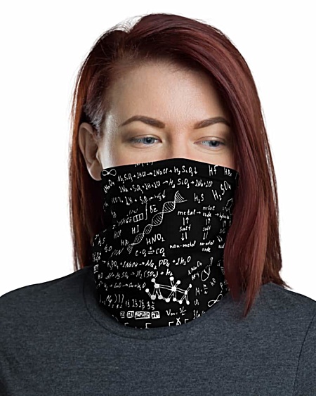 Science Chemical Face Mask Neck Gaiter