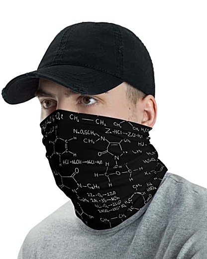 Chemistry Formula & Equation Face Mask Neck Gaiter