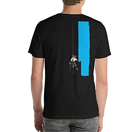 Steeplejack Painter Short Sleeve T-shirt for Men