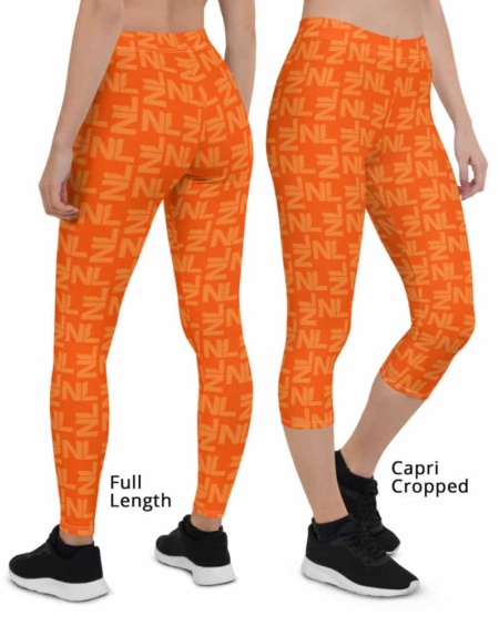 Dutch Holland / Netherlands Orange Leggings Kings Day World Cup Football Pants