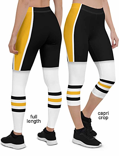Pittsburgh Penguins NHL Hockey Uniform Leggings