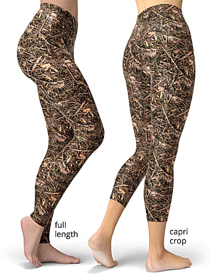 Branches & Twigs Realistic Camouflage Leggings camo pants
