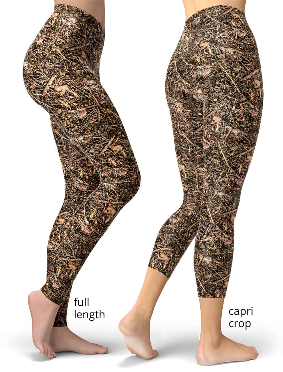 Stretchable Dachshund Camo Patterned Leggings