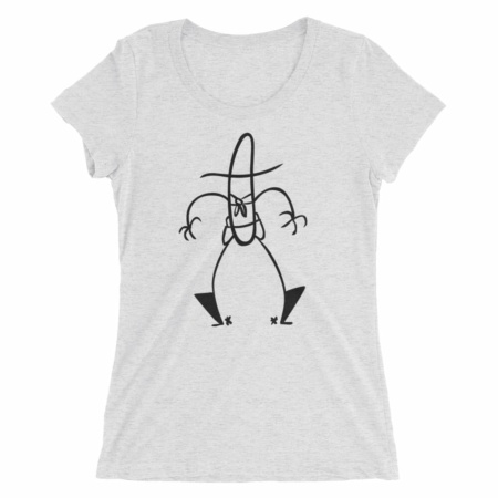 Cowboy Stickman T-shirt / Short Sleeve Tee