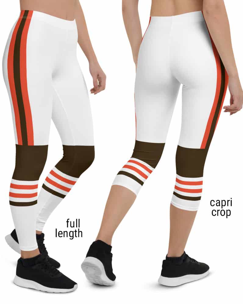 Chicago Bears Game Day Football Uniform Leggings - Designed By Squeaky  Chimp T-shirts & Leggings