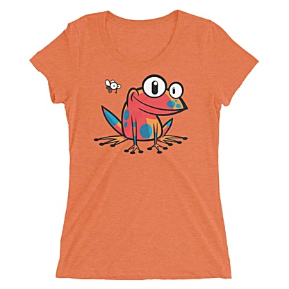 Poison Frog T-shirt / Women's Short Sleeve Top