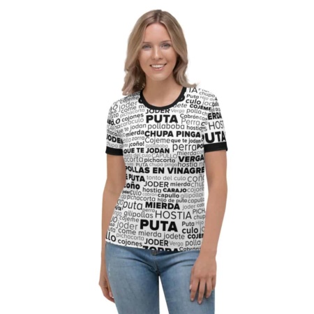 Spanish Swear Words - Women's Short Sleeve T-shirt