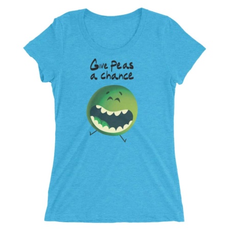 Give Peas A Chance T-shirt / Women's Short Sleeve Top