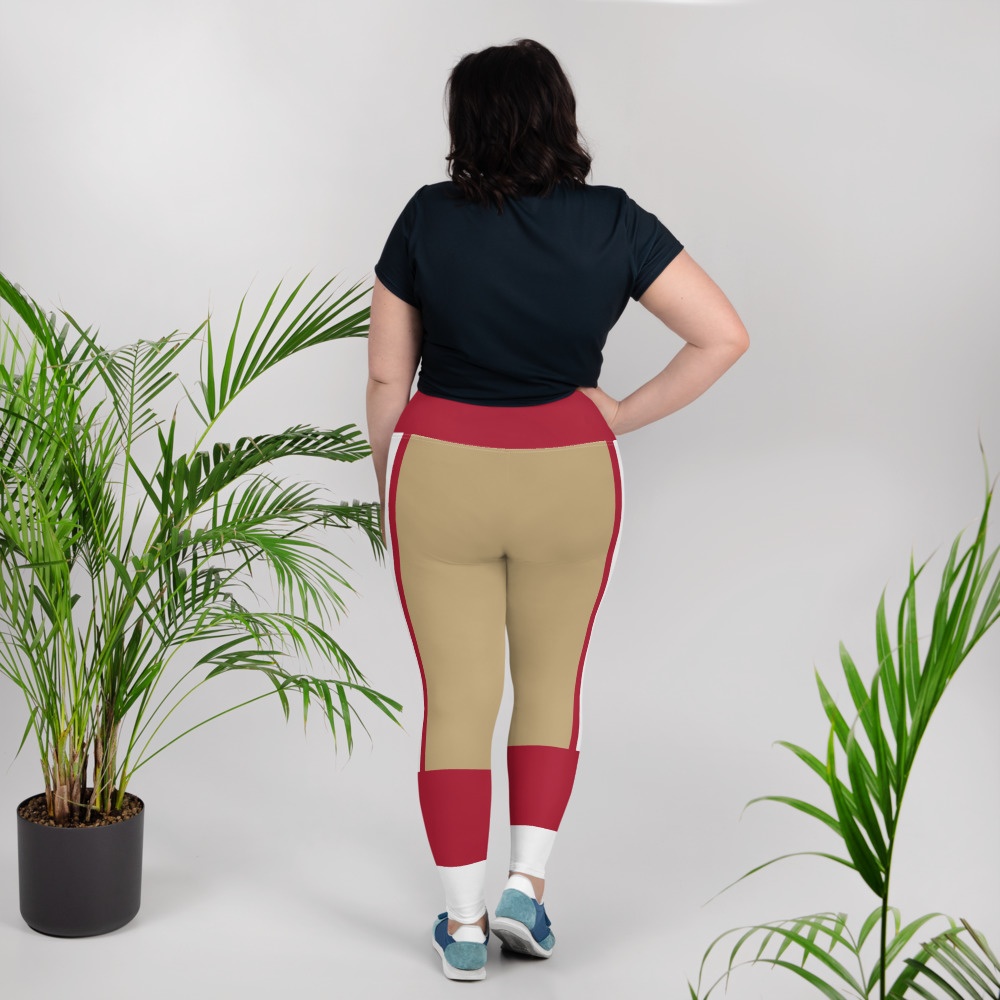 San Francisco 49ers Concepts Sport Women's Burst Tie Dye Leggings